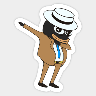 Tux Penguin meme sticker Sticker